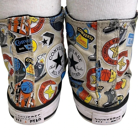 Converse Chuck Taylor All Star Jump Ball Sneakers Kid Junior Size 13 Unisex - Picture 3 of 12